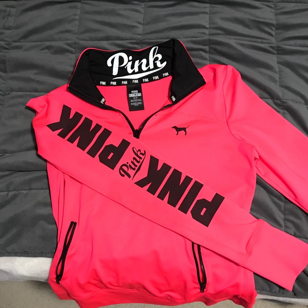 PINK quarter zip